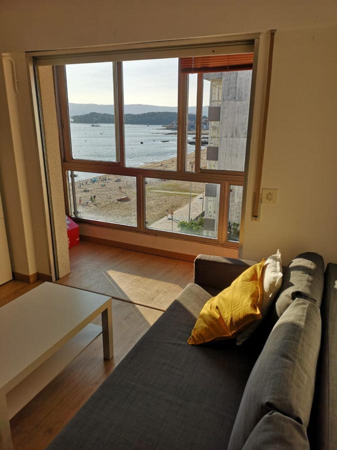Precioso Apartamento En Primera Linea De Playa Vilagarcia de Arousa Exterior foto
