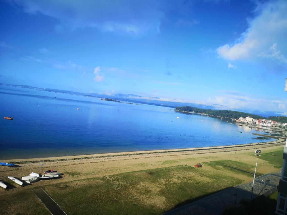 Precioso Apartamento En Primera Linea De Playa Vilagarcia de Arousa Exterior foto